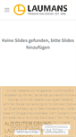 Mobile Screenshot of laumans.de
